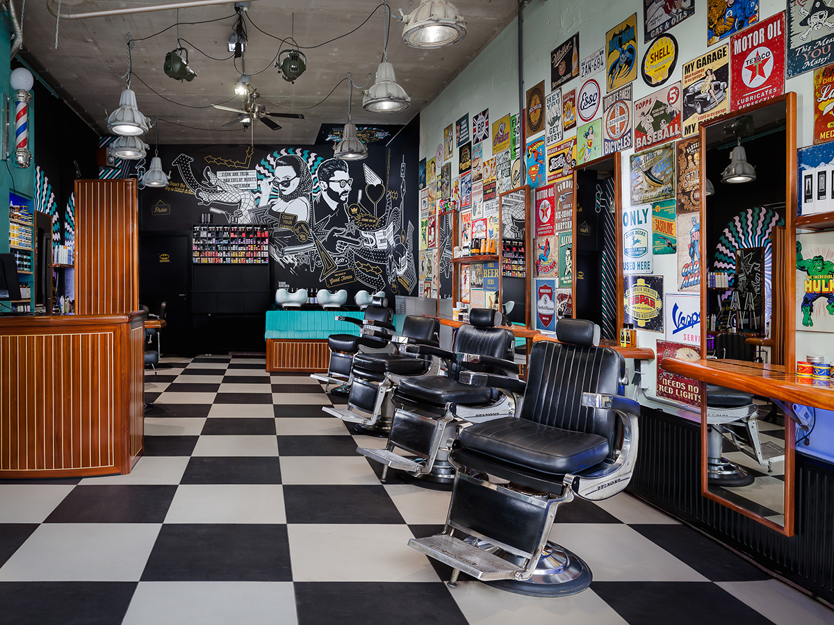 Barbershop Mudly's Rotterdam voor fades, haircuts en beards